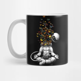 Release - Meditation Butterfly Collage Mug